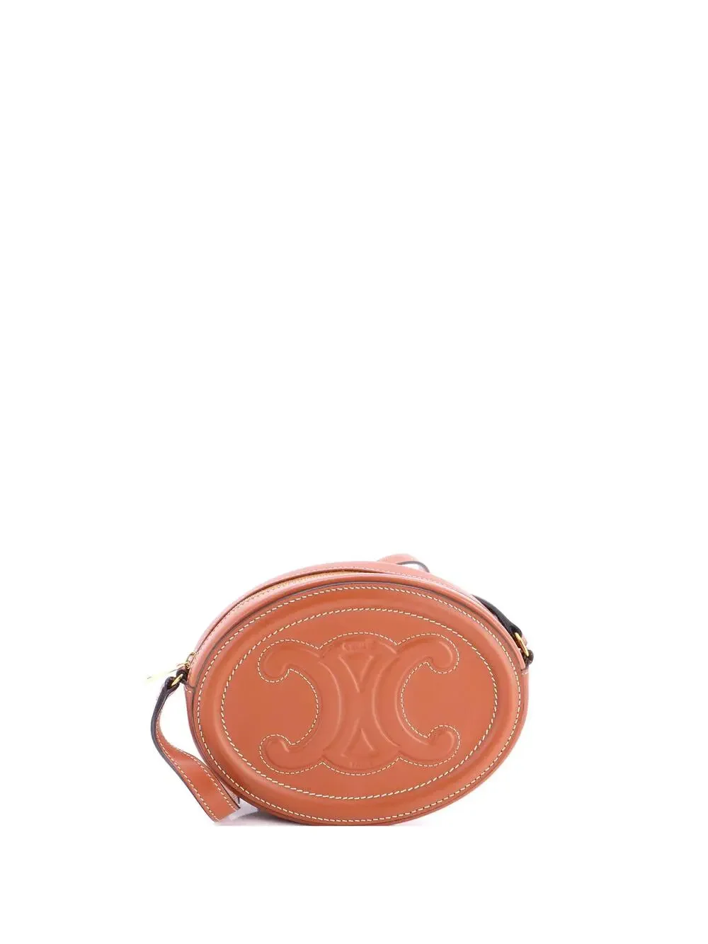 Celine Triomphe Oval Crossbody Bag #295486C12B